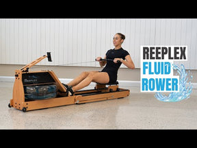 Reeplex Magnetic Fluid Rowing Machine